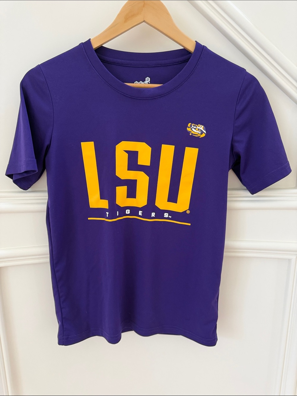LSU Youth Purple Short-Sleeve Team Tee